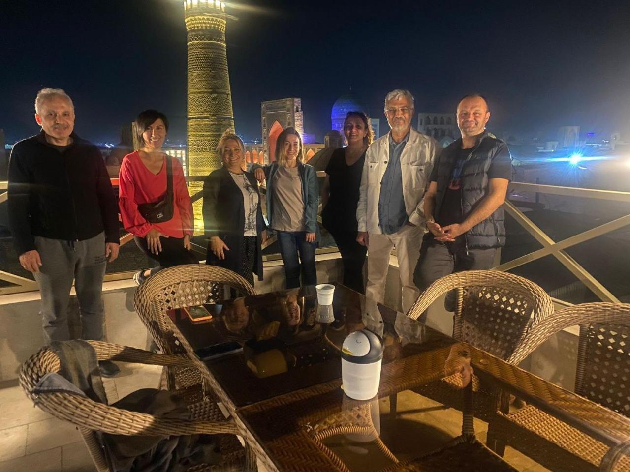 Poyi Kalon Teracce Hotel حلال Bukhara Esterno foto