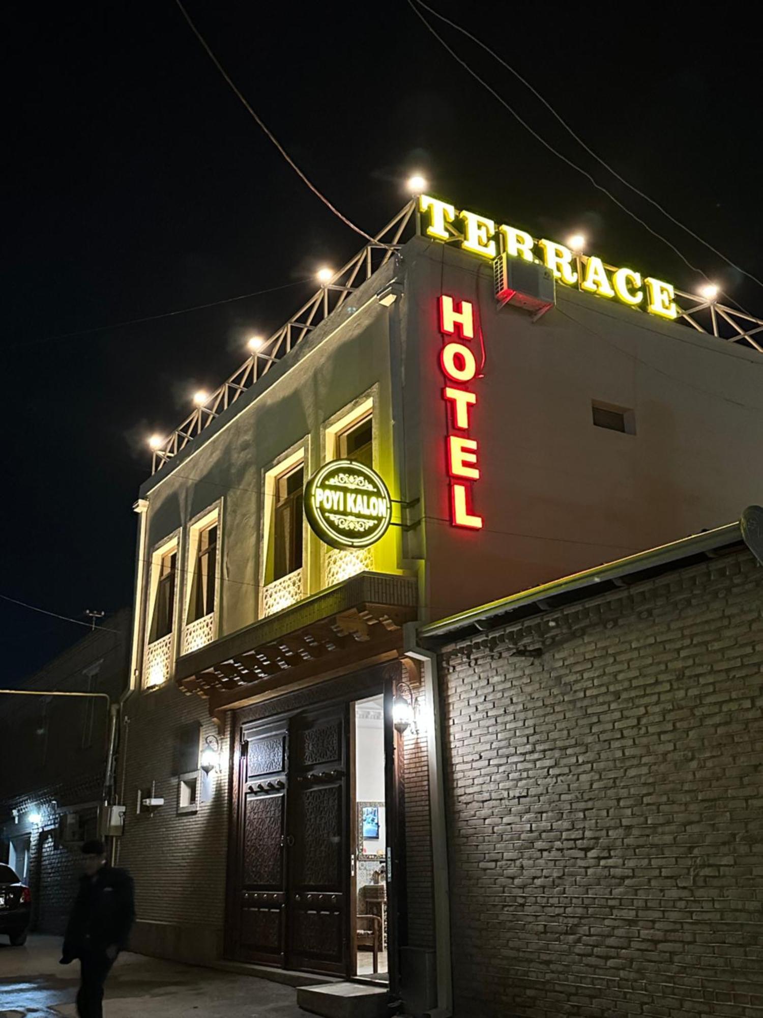 Poyi Kalon Teracce Hotel حلال Bukhara Esterno foto