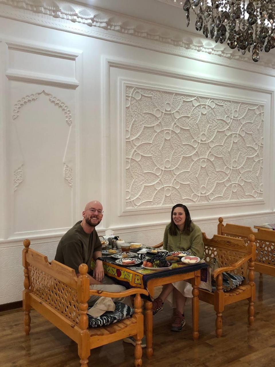 Poyi Kalon Teracce Hotel حلال Bukhara Esterno foto