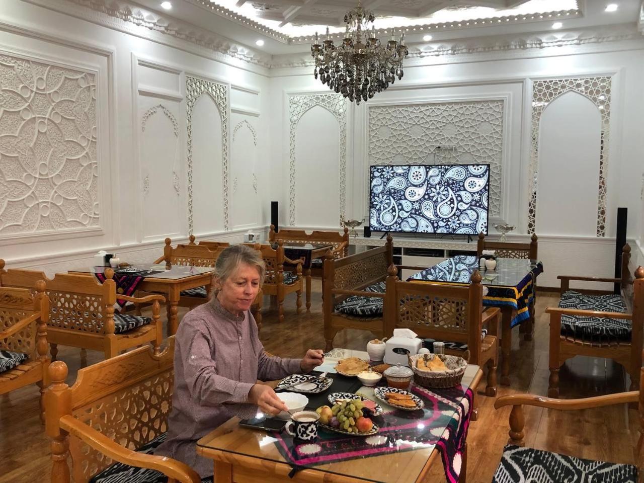 Poyi Kalon Teracce Hotel حلال Bukhara Esterno foto